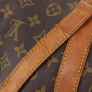 LOUIS VUITTON Monogram Sac Souple 55 Boston Bag M41622 LV Auth 205911-14
