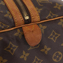 LOUIS VUITTON Monogram Sac Souple 55 Boston Bag M41622 LV Auth 205911-25