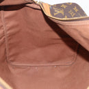 LOUIS VUITTON Monogram Sac Souple 55 Boston Bag M41622 LV Auth 205911-26