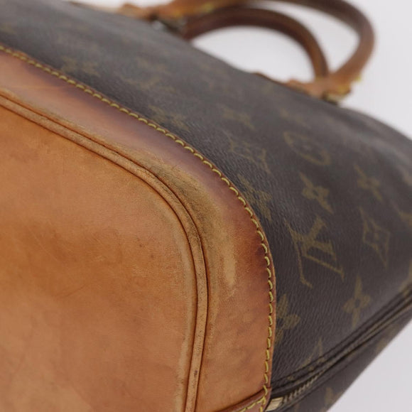 LOUIS VUITTON Monogram Alma Hand Bag M51130 LV Auth 205913