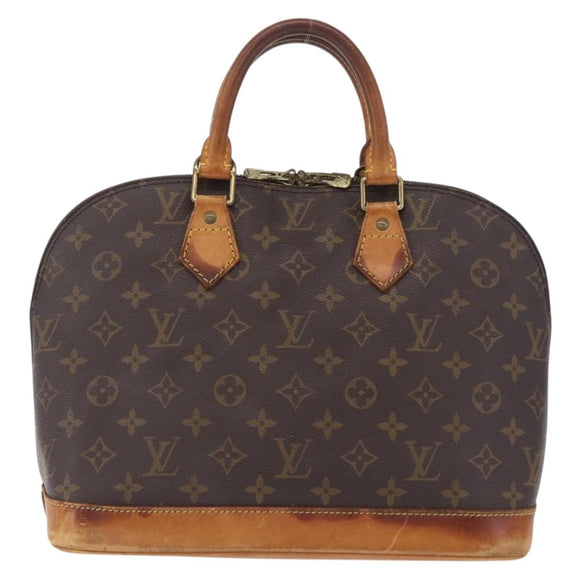 LOUIS VUITTON Monogram Alma Hand Bag M51130 LV Auth 205913