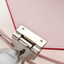MCM Vicetos Tracy Shoulder Bag PVC Leather Pink Silver Auth 205914V-23