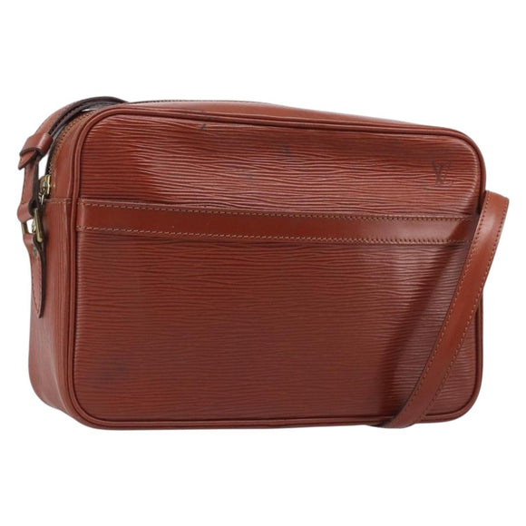 LOUIS VUITTON Epi Trocadero 27 Shoulder Bag Brown M52313 LV Auth 205918
