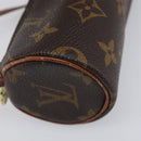 LOUIS VUITTON Monogram Papillon Pouch Pouch LV Auth 205921-16