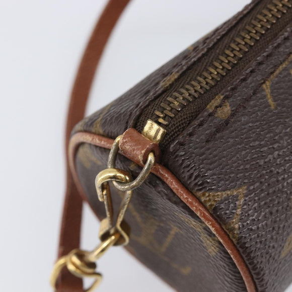 LOUIS VUITTON Monogram Papillon Pouch Pouch LV Auth 205921