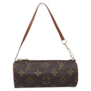 LOUIS VUITTON Monogram Papillon Pouch Pouch LV Auth 205921-13