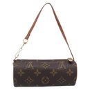 LOUIS VUITTON Monogram Papillon Pouch Pouch LV Auth 205921-2