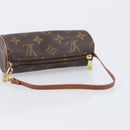 LOUIS VUITTON Monogram Papillon Pouch Pouch LV Auth 205921-7