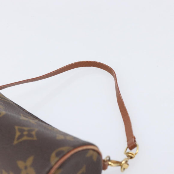 LOUIS VUITTON Monogram Papillon Pouch Pouch LV Auth 205921