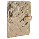 LOUIS VUITTON Miroir Agenda PM Day Planner Cover Gold R20962 LV Auth 205923A-1
