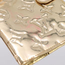 LOUIS VUITTON Miroir Agenda PM Day Planner Cover Gold R20962 LV Auth 205923A-7