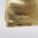 LOUIS VUITTON Miroir Agenda PM Day Planner Cover Gold R20962 LV Auth 205923A-18