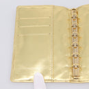 LOUIS VUITTON Miroir Agenda PM Day Planner Cover Gold R20962 LV Auth 205923A-19
