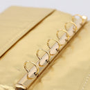 LOUIS VUITTON Miroir Agenda PM Day Planner Cover Gold R20962 LV Auth 205923A-21