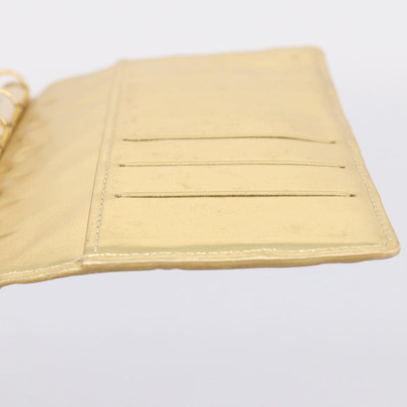LOUIS VUITTON Miroir Agenda PM Day Planner Cover Gold R20962 LV Auth 205923A