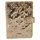 LOUIS VUITTON Miroir Agenda PM Day Planner Cover Gold R20962 LV Auth 205923A-13