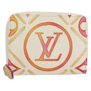 LOUIS VUITTON Monogram Tiles Zippy Coin Purse M83658 LV Auth 205926M-2