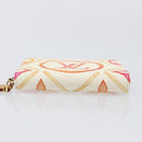 LOUIS VUITTON Monogram Tiles Zippy Coin Purse M83658 LV Auth 205926M-7