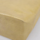 LOUIS VUITTON Monogram Vernis Reade MM Hand Bag Beige M91141 LV Auth 205928A-14