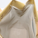 LOUIS VUITTON Monogram Vernis Reade MM Hand Bag Beige M91141 LV Auth 205928A-19