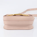 TOD’S Kate Shoulder Bag Mouton Pink Gold Tone Auth 205929V-5