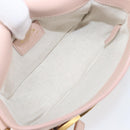 TOD’S Kate Shoulder Bag Mouton Pink Gold Tone Auth 205929V-11