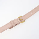 TOD’S Kate Shoulder Bag Mouton Pink Gold Tone Auth 205929V-15
