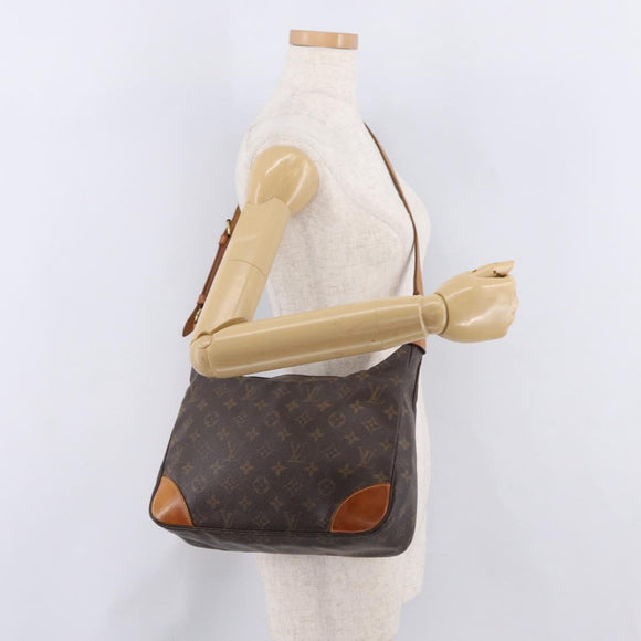 LOUIS VUITTON Monogram Boulogne 30 Shoulder Bag M51265 LV Auth 205935
