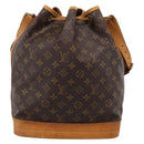 LOUIS VUITTON Monogram Noe Shoulder Bag M42224 LV Auth 205936-2