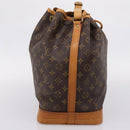 LOUIS VUITTON Monogram Noe Shoulder Bag M42224 LV Auth 205936-3