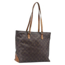 LOUIS VUITTON Monogram Cabas Mezzo Tote Bag M51151 LV Auth 205938-1