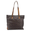 LOUIS VUITTON Monogram Cabas Mezzo Tote Bag M51151 LV Auth 205938-13