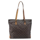 LOUIS VUITTON Monogram Cabas Mezzo Tote Bag M51151 LV Auth 205938-2