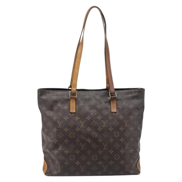 LOUIS VUITTON Monogram Cabas Mezzo Tote Bag M51151 LV Auth 205938