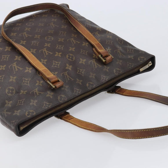 LOUIS VUITTON Monogram Cabas Mezzo Tote Bag M51151 LV Auth 205938