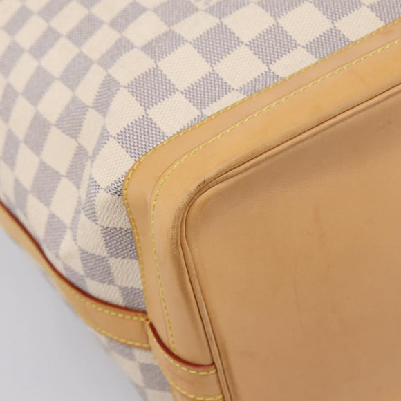 LOUIS VUITTON Damier Azur Noe Shoulder Bag N42222 LV Auth 205948V