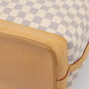 LOUIS VUITTON Damier Azur Noe Shoulder Bag N42222 LV Auth 205948V-17