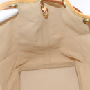 LOUIS VUITTON Damier Azur Noe Shoulder Bag N42222 LV Auth 205948V-19