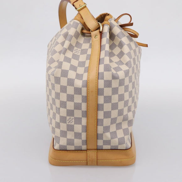 LOUIS VUITTON Damier Azur Noe Shoulder Bag N42222 LV Auth 205948V
