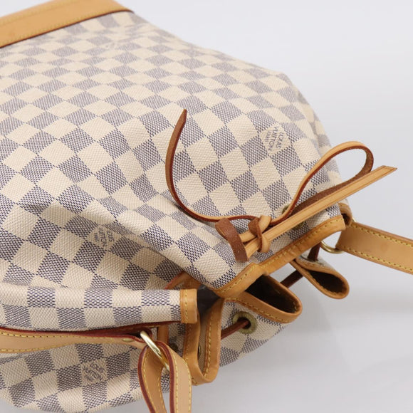 LOUIS VUITTON Damier Azur Noe Shoulder Bag N42222 LV Auth 205948V