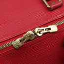 LOUIS VUITTON Epi Keepall 50 Boston Bag Red M42967 LV Auth 205950A-16