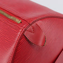 LOUIS VUITTON Epi Keepall 50 Boston Bag Red M42967 LV Auth 205950A-18