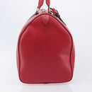 LOUIS VUITTON Epi Keepall 50 Boston Bag Red M42967 LV Auth 205950A-4
