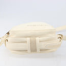 LOUIS VUITTON Cuir Bequia Trotteur MM Bag Leather White M95359 LV Auth 205951-7