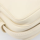 LOUIS VUITTON Cuir Bequia Trotteur MM Bag Leather White M95359 LV Auth 205951-18
