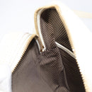 LOUIS VUITTON Cuir Bequia Trotteur MM Bag Leather White M95359 LV Auth 205951-26