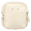 LOUIS VUITTON Cuir Bequia Trotteur MM Bag Leather White M95359 LV Auth 205951-2