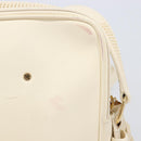 LOUIS VUITTON Cuir Bequia Trotteur MM Bag Leather White M95359 LV Auth 205951-3