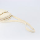LOUIS VUITTON Cuir Bequia Trotteur MM Bag Leather White M95359 LV Auth 205951-8