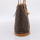 LOUIS VUITTON Monogram Bucket GM Shoulder Bag M42236 LV Auth 205955-3